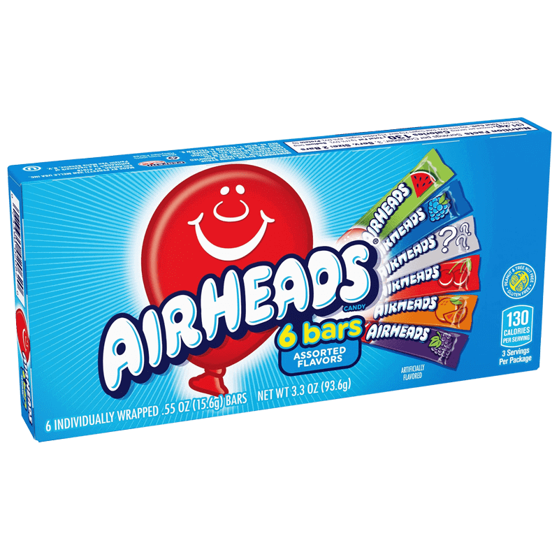 Airheads 6 Bars 93g