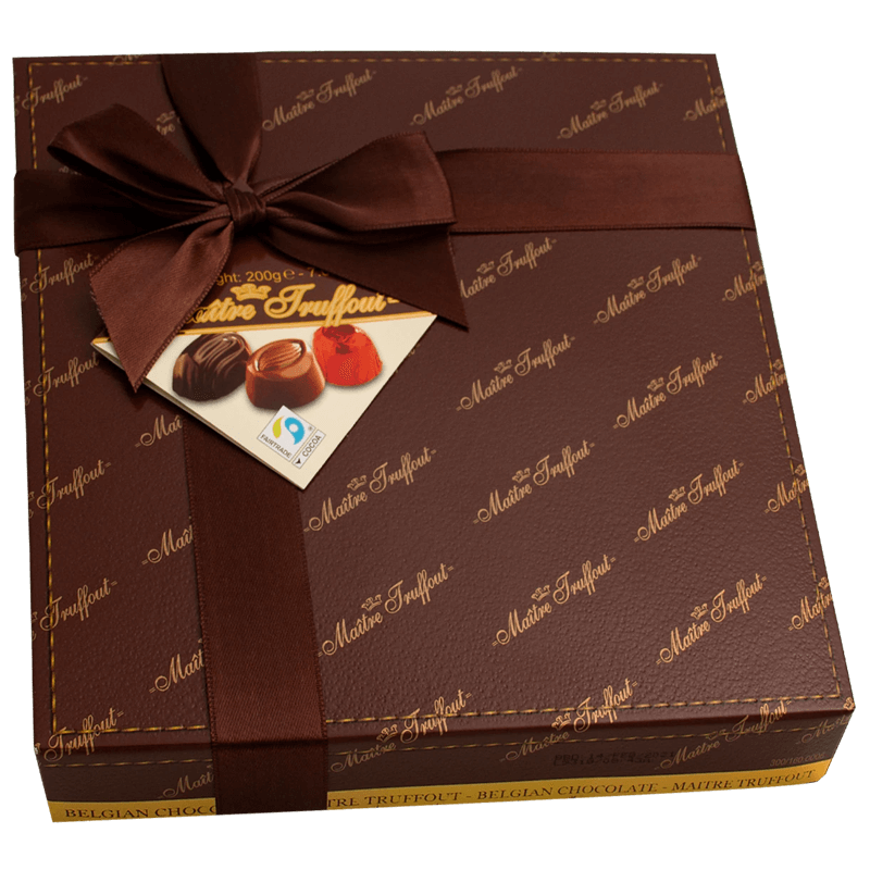 Assortiment De Pralines Belges Noires 200g