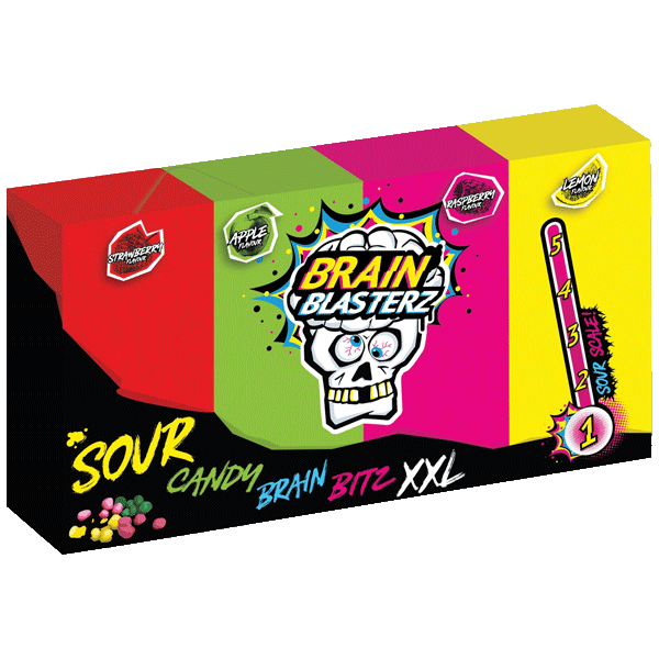 Brain Bitz Bonbons Acidulés 144g