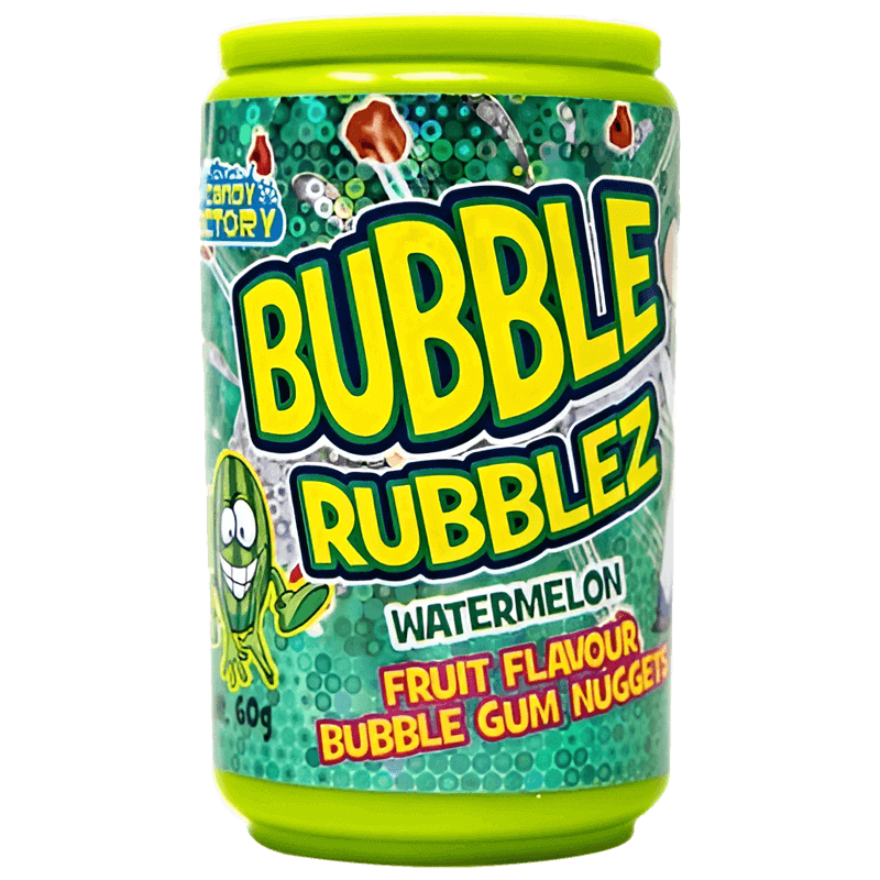 Bubble Rubblez Chewing Gum Pastèque 60g