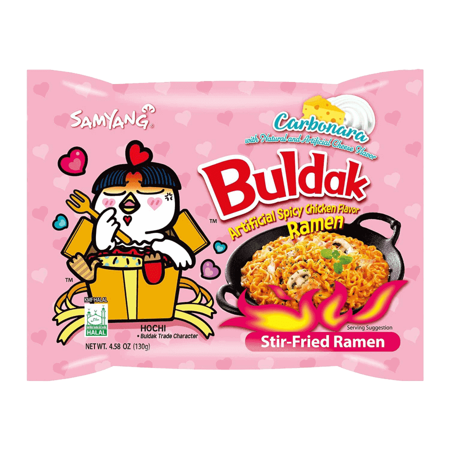 Samyang Buldak Nouilles Poulet Épicé Carbonara