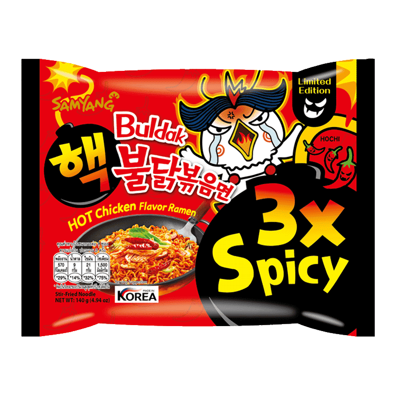 Samyang Buldak Nouilles Poulet Épicé (×3)