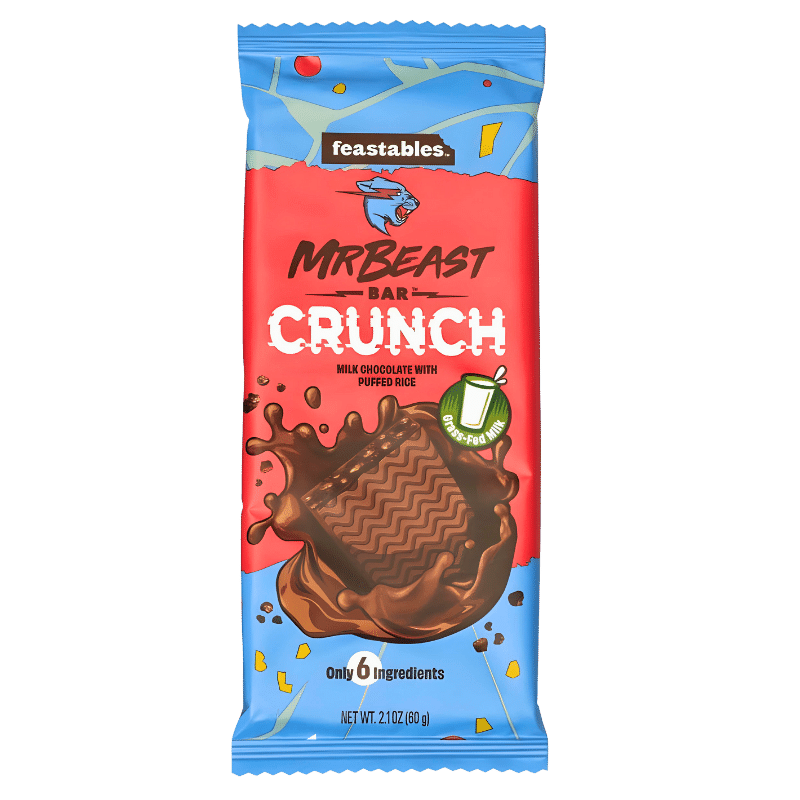 Barre Mr Beast Feastables Crunch 60g