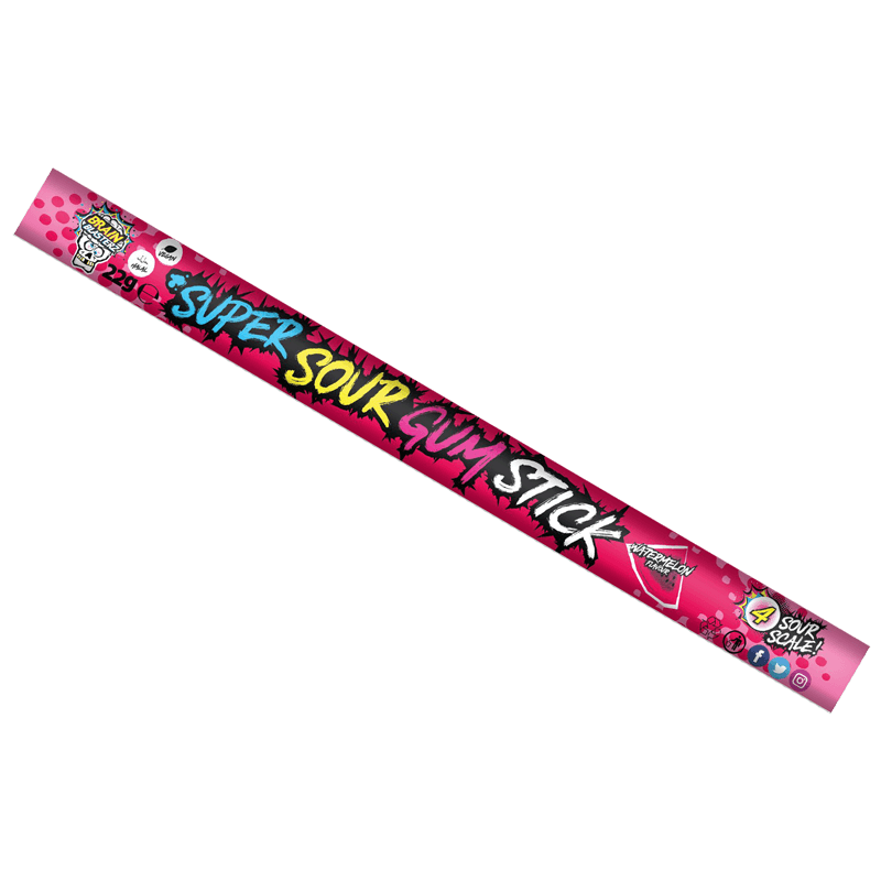 Bâton De Gomme Super Aigre Pastèque 22g