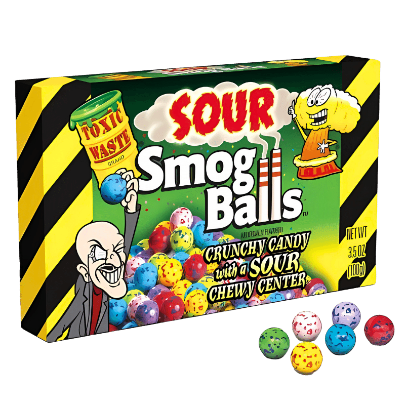 Bonbons Acides Toxic Waste Smog Balls 100g