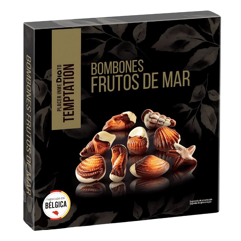 Bonbons Chocolat Temptation Fruits de Mer - 250g
