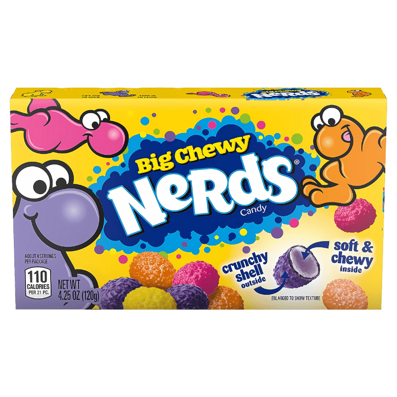 Bonbons Nerds Big Chewy 120g