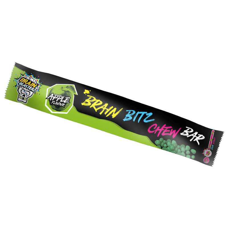 Brain Bitz Chew Bar Pomme Verte 20g