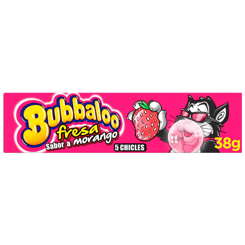 Bubbaloo Fraise 38g