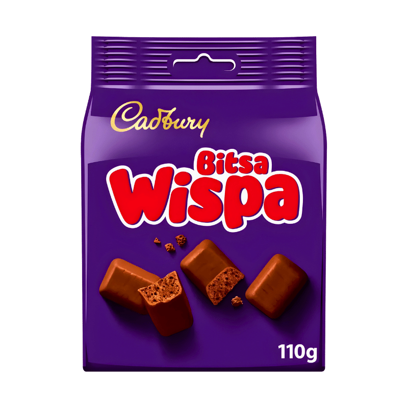 Cadbury Bitsa Wispa Chocolat 110g