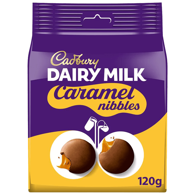 Cadbury Caramel Nibbles 120g