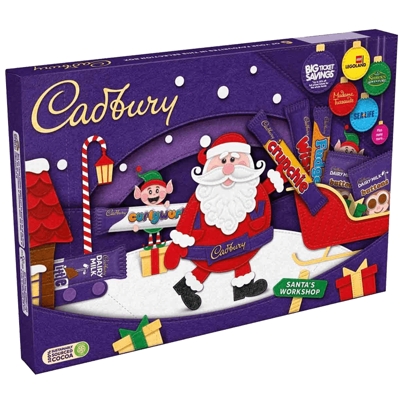 Cadbury Christmas Selection Box 145g