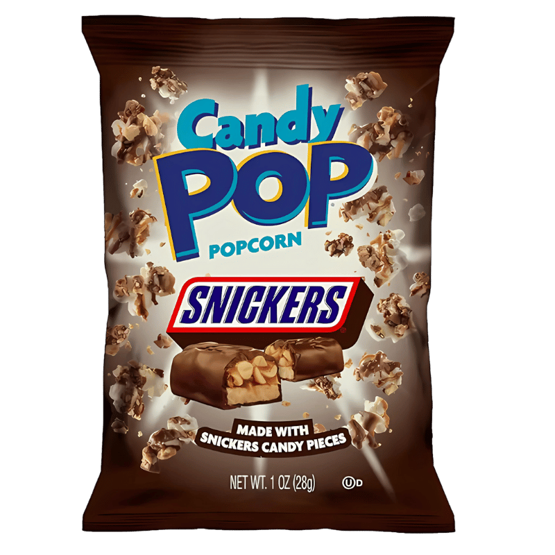Candy Pop Popcorn Snickers 28g