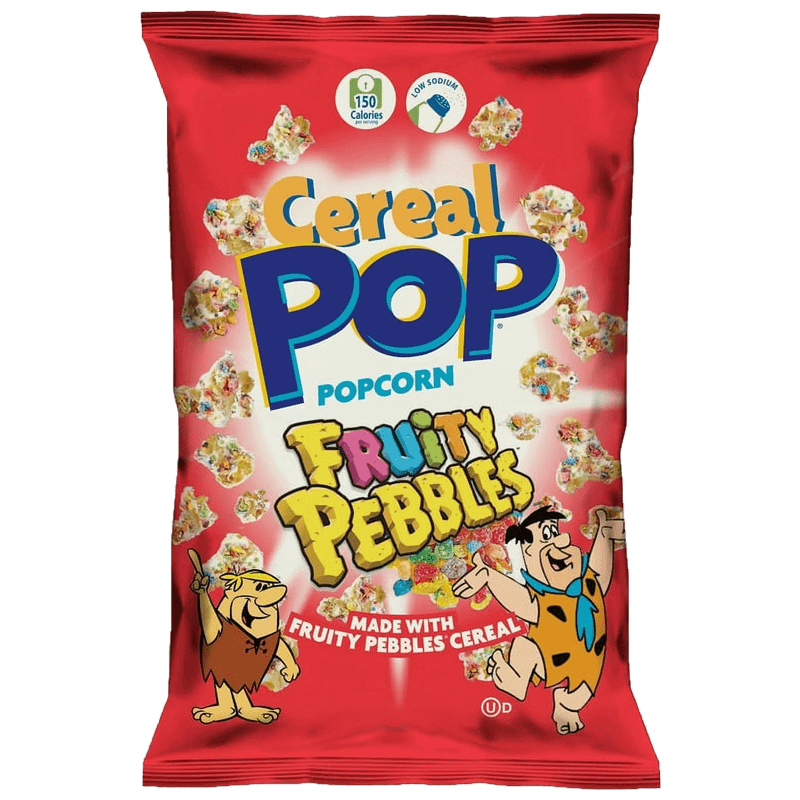 Cereal Pop Popcorn Fruity Pebbles 28g