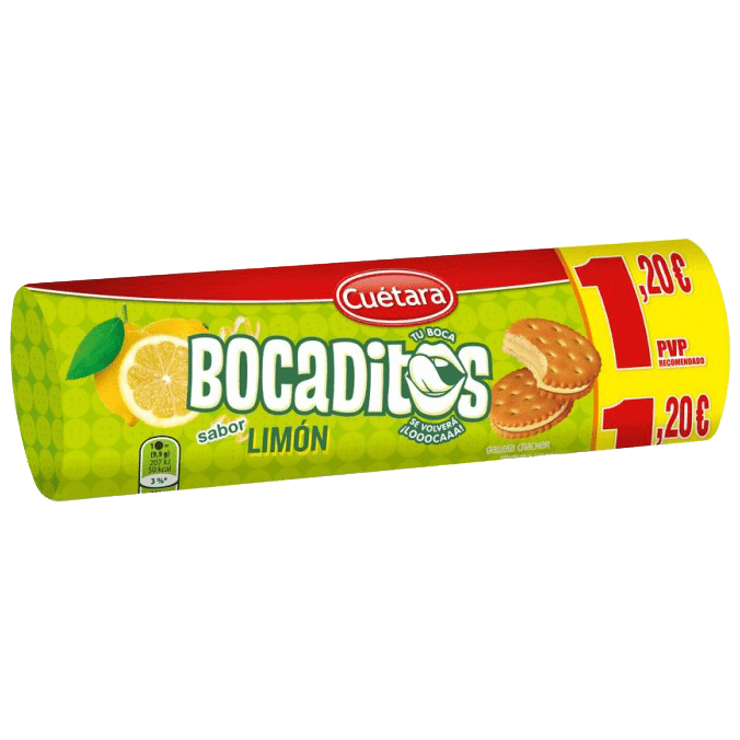 Cuétara Biscuits Saveur Citron 150g