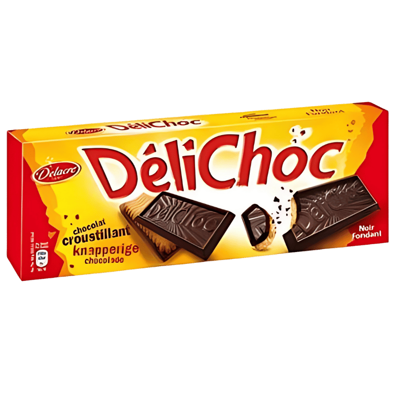 Delichoc Biscuits au Chocolat Noir 150g