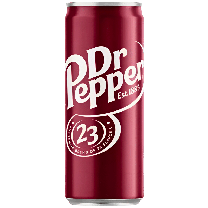 Dr Pepper Mélange Authentique de 23 Saveurs 330ml