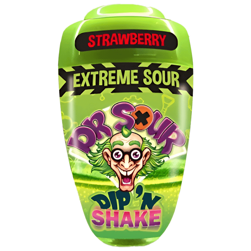 Dr Sour Dip N Shake Fraise 21g