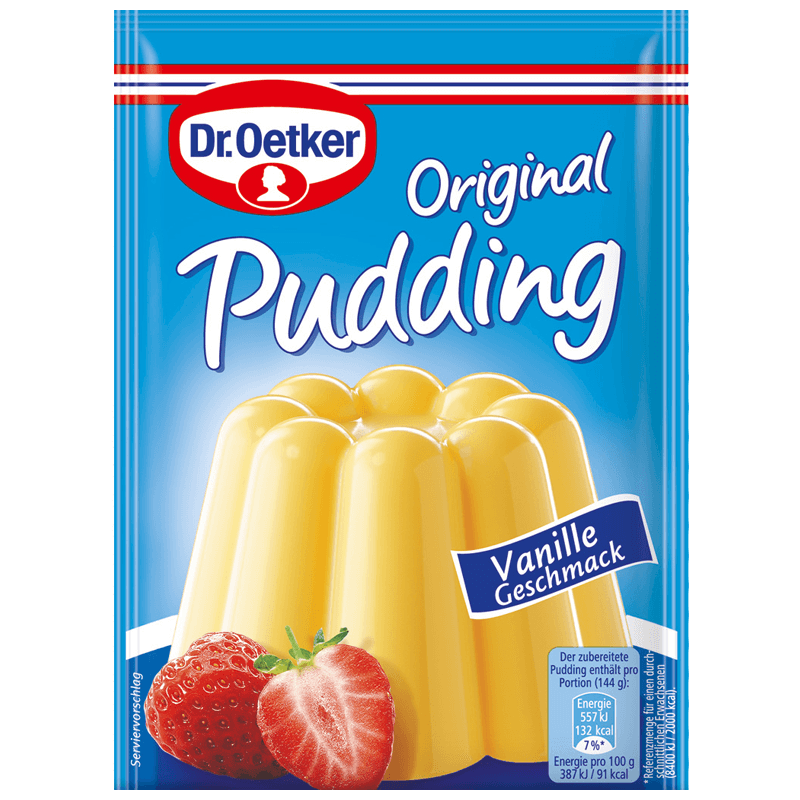 Dr. Oetker Pudding Saveur Vanille (Paquet De 3)