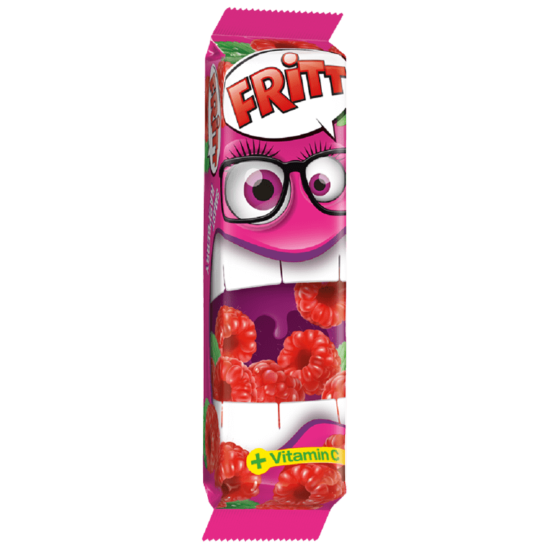 Fritt Bonbon Moelleux À Mâcher Framboise 70g