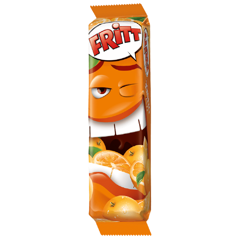 Fritt Bonbon Moelleux À Mâcher Orange 70g