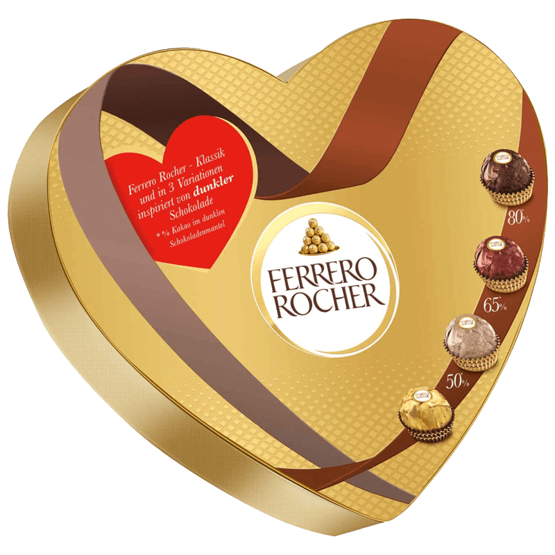 Ferrero Rocher Sélection Cœur 125g