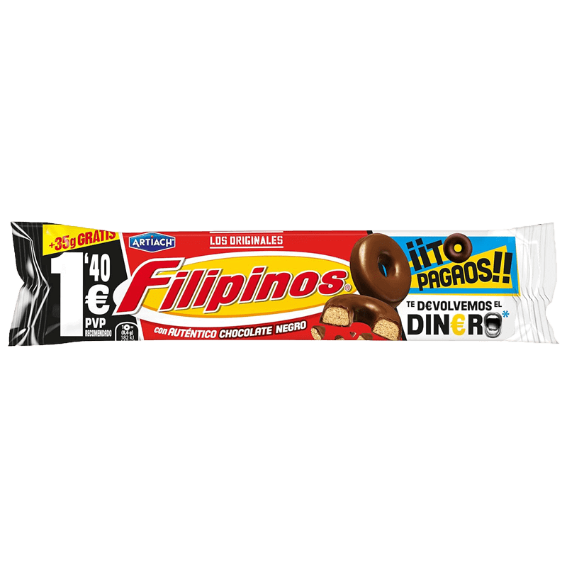 Filipinos Biscuits Au Chocolat Noir 75g