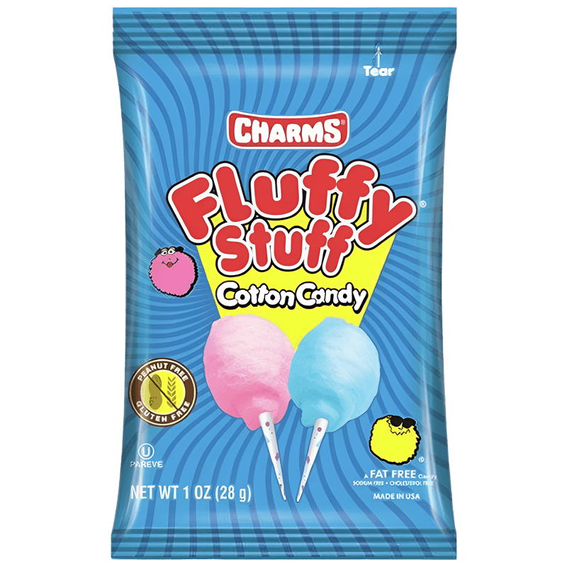 Fluffy Stuff Barbe À Papa Multicolore 28g