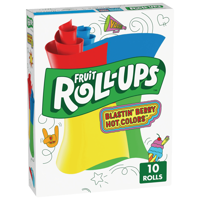 Fruit Roll Ups Blastin Berry 141g