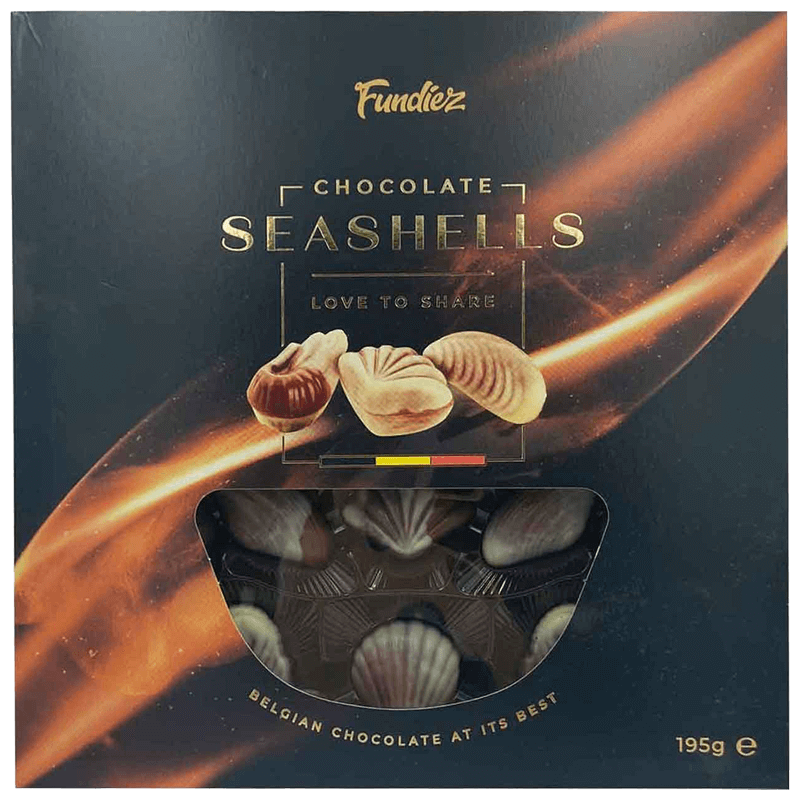 Fundiez Chocolat Belge Coquillages 195 g