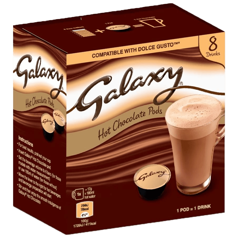 Galaxy Chocolat Chaud 8 Capsules