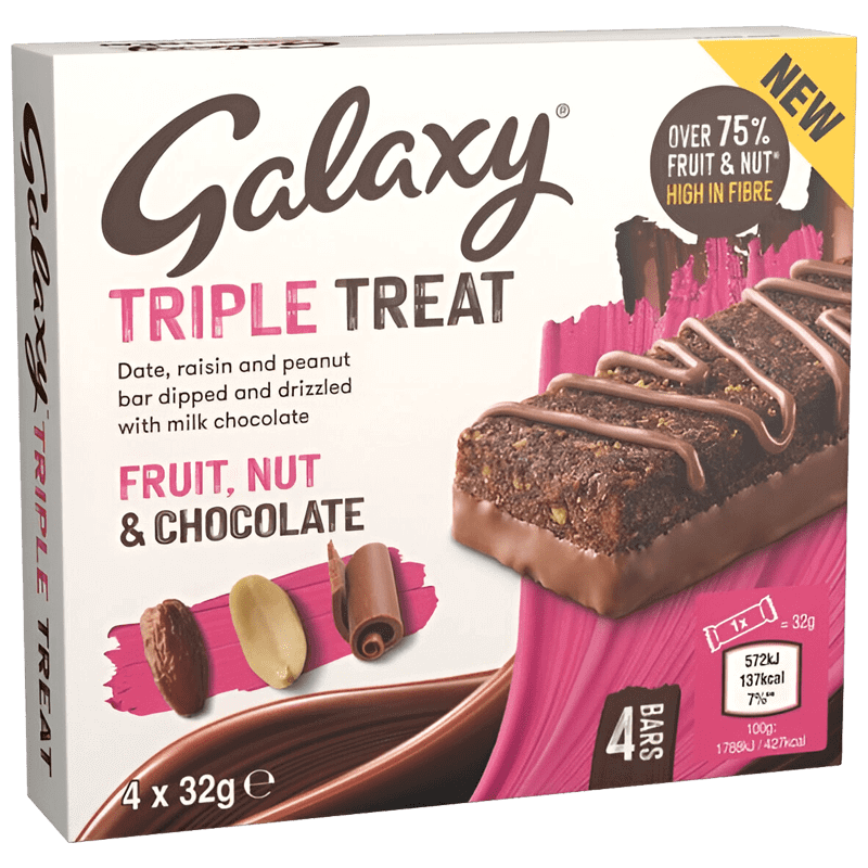 Galaxy Triple Treat 4 Barres