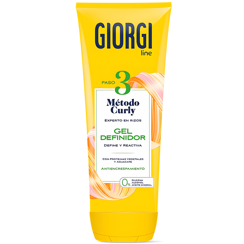 Gel Définisseur Giorgi Line Méthode Curly Sans Sulfates - 250ml