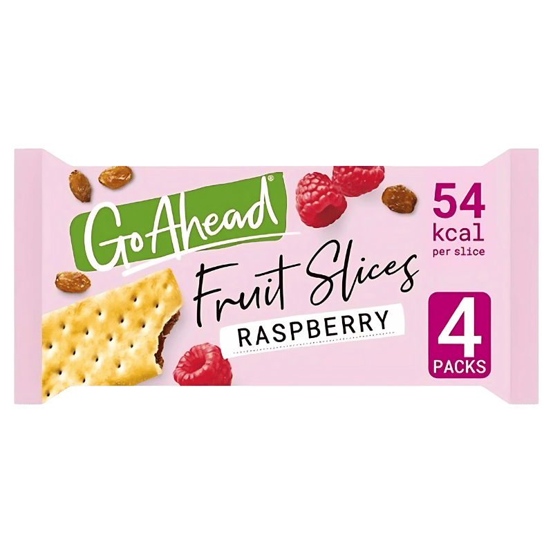 Go Ahead Fruit Slices Framboise et Raisins Secs 174g