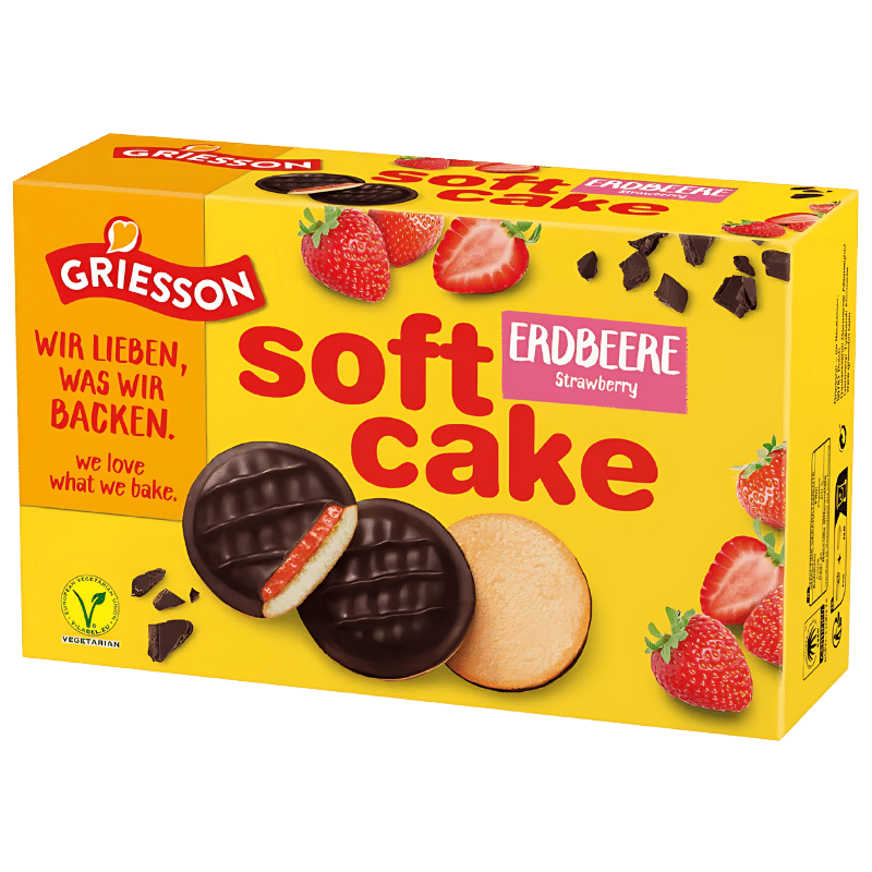 Griesson Soft Cake Fraise 300g