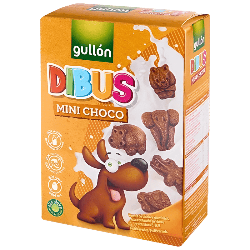 Gullon Dibus Biscuits Au Cacao 250g