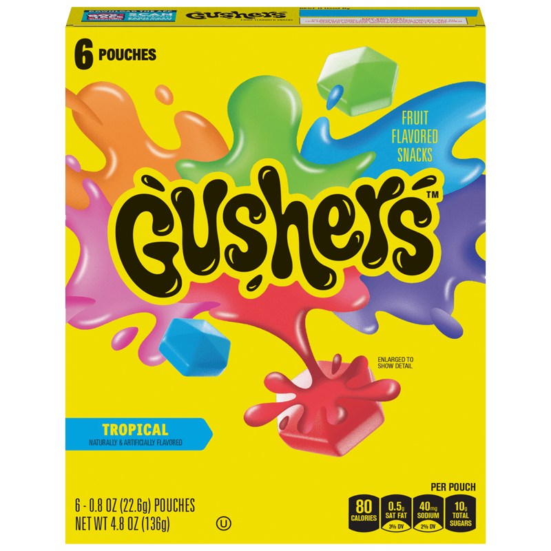 Gushers Tropical 136g