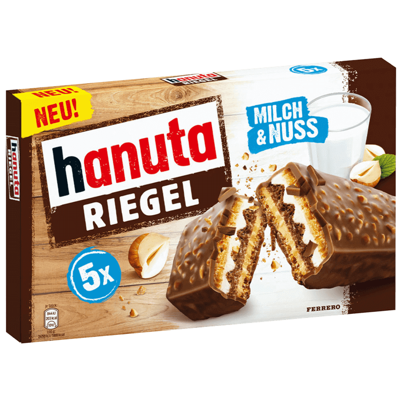 Ferrero Hanuta Riegel (5×34
