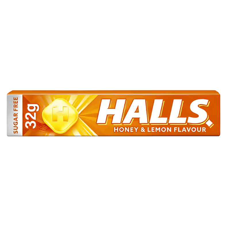 Halls Miel & Citron Sans Sucre 32g