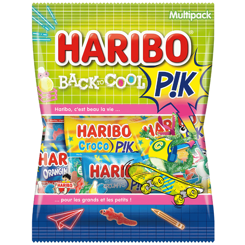 Haribo Back to Cool Pik Multipack 720g