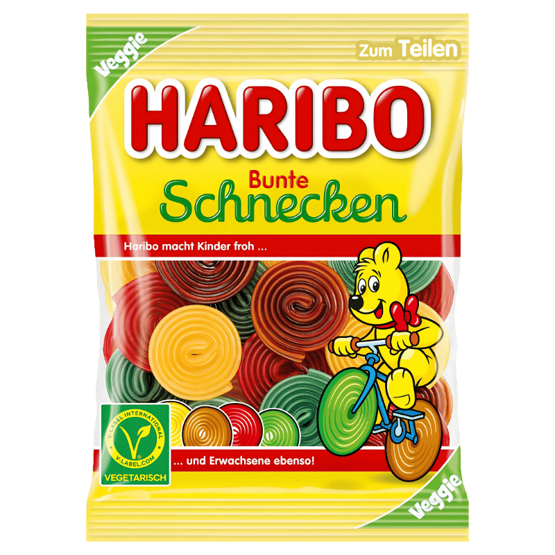 Haribo Bunte Schnecken 160g