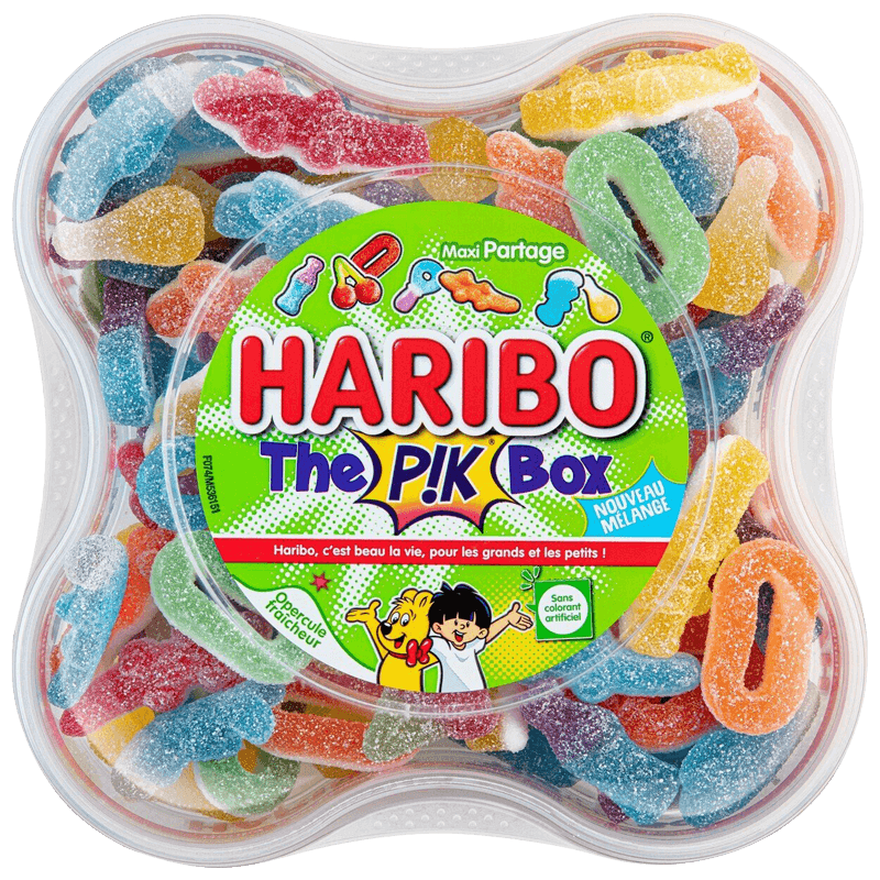 Haribo Chasse Aux Bonbons Pik Boite 550g