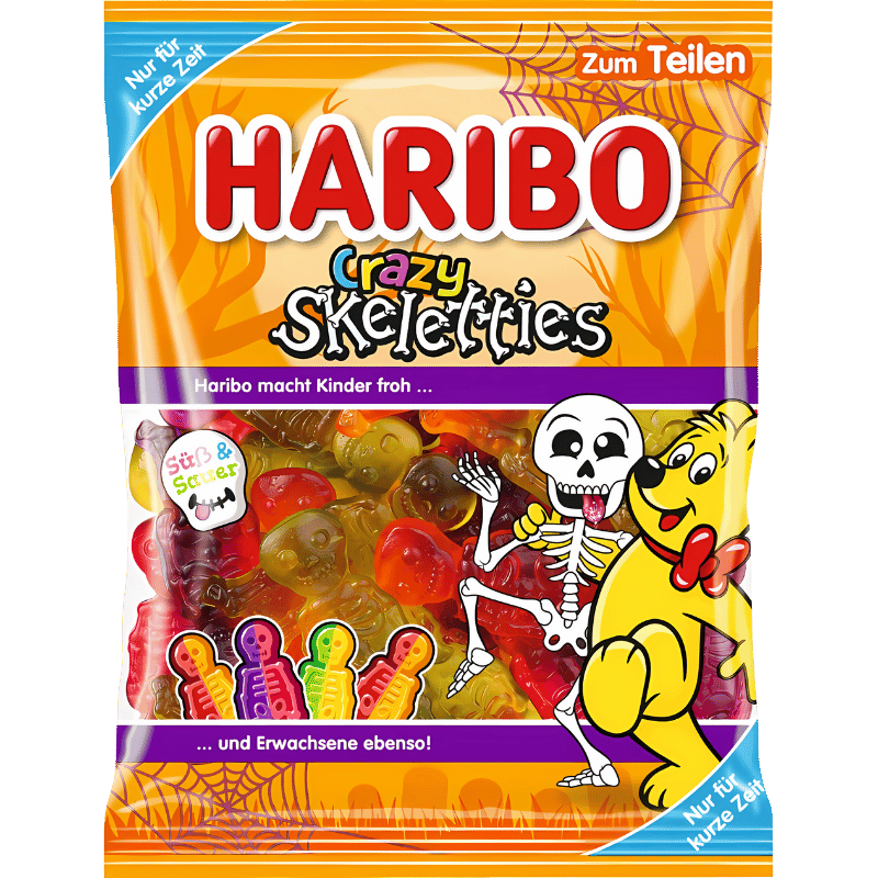 Haribo Crazy Skeletties 160g