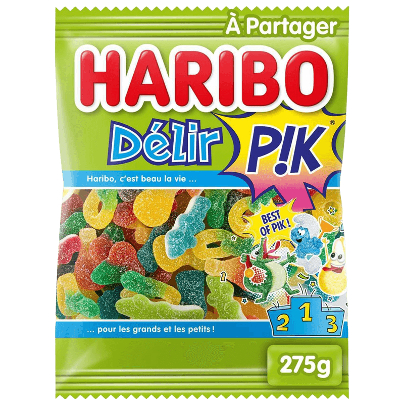 Haribo Delir Pik 275g