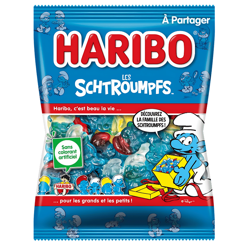 Haribo Les Schtroumpfs 300g