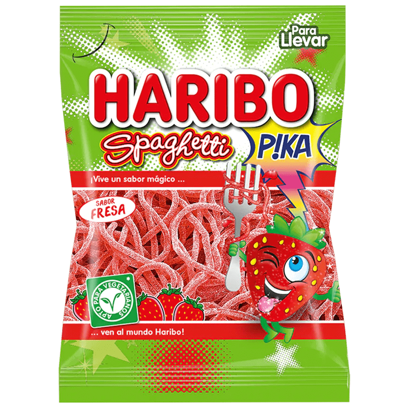 Haribo Spaghetti Fresa Pica 75g