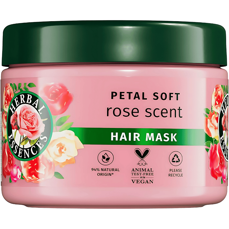 Herbal Essences Masque Capillaire Douceur Pétale au Parfum de Rose 500ml