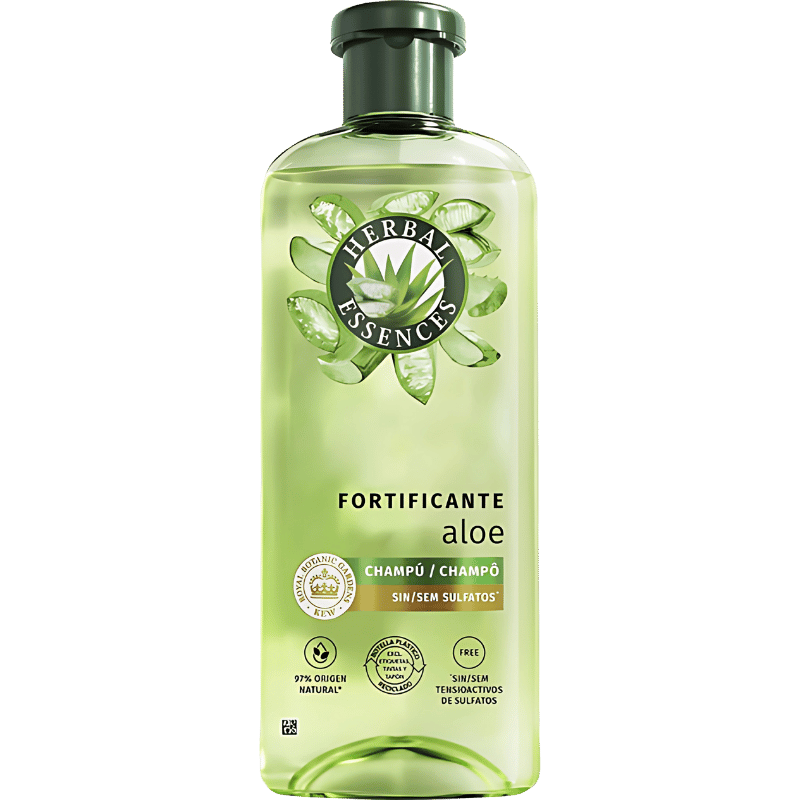 Herbal Essences Shampooing Fortifiant Aloe Sans Sulfates 350ml