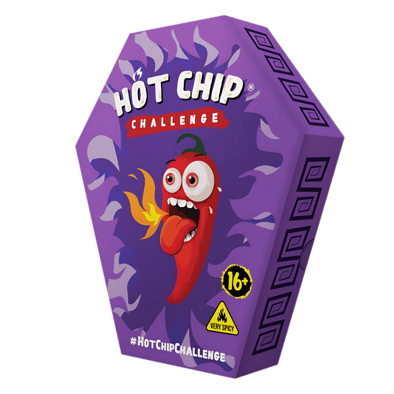 Hot Chip Challenge 16 Chip le plus épicé du monde 2.5g