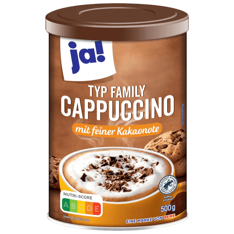 Ja Cappuccino Familial 500g